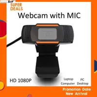 在飛比找蝦皮購物優惠-1080P HD Webcam With Microphon