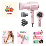 Professional Hair Dryer with Diffuser 1875W Power Dryer, Blow Dryer Ionic Hai...