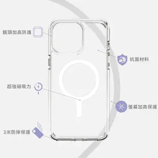 avana ICE 支援 Magsafe 冰晶 透明 磁吸式 防摔殼 保護殼 手機殼 iPhone 15 Pro