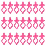 100pcs Bobbin Holder for Thread Spools on Spool Top Bobbins Pink