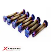 BLOX Racing Titanium Extended Wheel Studs M12X1.5mm - 10Pcs for Honda
