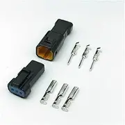 BIZOCA 2P 3P 4P 6P 8P 0.6 MM Waterproof Wire Connector Plug Male / Female Socket with Cable JST JWPF Electrical Connectors(10set JST-03 no Wire)