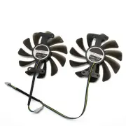2PCS/lot 95mm 4Pin Cooler Fan Replace for Zotac GeForce GTX 1070 1080 GTX1070...