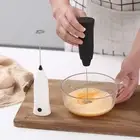 Handle Electrical Stirrer Milk Drink Coffee Whisk Mixer Egg Beater Frother Foam`