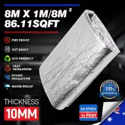 4pcs 2mx1m Sound Deadener Thermal Shield Auto Truck Noise Insulation Block (for: Mitsubishi)