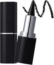 Black Smokey Liner, Natural Eyeshadow Pencil, Gothic Makeup Supplies 7.86x7.66x9.27cm/3.09x3.01x3.65inches Precise Application/Long-Lasting & Smudge-Proof For Prom, Performance