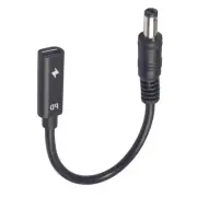USB To 5521 5.5mm*2.1mm Plug PD Charging Cable Power Adapter For PC