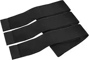 PAMINGONO 3pcs Elastic Car Trunk Organizer Strap Polyester Tie Down for Automotive Storage Easy Installation Multi Functional for Bundling Items Like Equipment Hoses and More