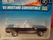 Hot Wheels 1965 Ford Mustang Convertible 1:64 Scale Collectible Die Cast Car Model #455