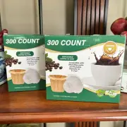 600 Disposable Coffee Paper Filters Keurig Filter For Reusable Single Serve