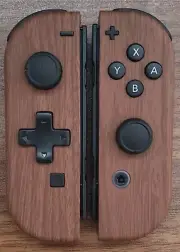 Custom New Nintendo Switch Wood Joy Con Controllers with or without D-pad!