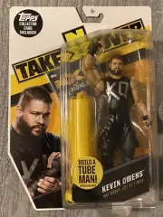 WWE NXT Takeover BATM! Kevin Owens with Topps Collectors Card Mattel Kids Gift