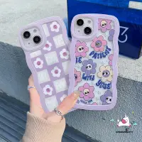 在飛比找蝦皮購物優惠-Ins韓國卡通可愛笑臉花手機殼兼容iphone 11 12 