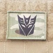 Decepticon Transformers Megatron Multi Cam airsoft Gelsoft - Morale Patch