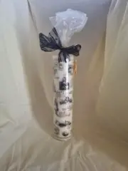 Vintage Etched Millenium Candle 2000 New