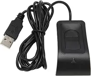 Desktop USB Fingerprint Reader for 10 Fingers Capacity, Security Key Biometric Fingerprint Scanner, Password Login, Sign in, Lock, Unlock PC and Laptops Easy Operate