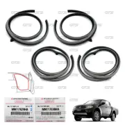 Set 4dr Opening Door Rubber Weatherstrip Seal For Mitsubishi L200 2006 2014 (for: Mitsubishi)