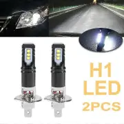 2024 New Models 2x H1 6000k Super Bright White 6000lm Drl Led Headlight Bulb Kit High-beam New