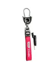 Cadillac Leather Keychain Car Key Chain Ring, Key Fob Compatible- NEW