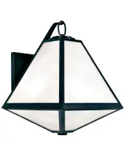 Crystorama 3-Light Glacier Outdoor Sconce