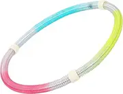 Korean-Style Gradient for Women Exercise Belly Hoop Comfortable Grip Foldable Design