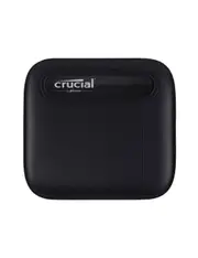 MICRON CRUCIAL X6 500GB External Portable SSD 540MB/s USB3.2 USB-C USB3.0 Durable Rugged Shock Vibration Proof for PC MAC PS4 PS5 Xbox One Android iPad Pro