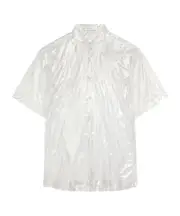 Dries Van Noten Sheer Shirt L,M TRANSPARENT