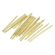 Acoustic Guitar Fret Wire Guitar Fretboard 20 Fret 2mm Gold Tone, Pack of 20