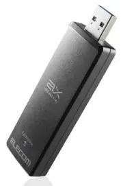 ELECOM Wireless LAN Adapter Wi-Fi 6E 2402+2402+574 Mbps USB3.0 Compatible WDC-XE