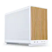 Lian Li x Dan Cases A3-mATX Micro-ATX Case White Wood Edition