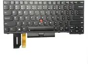 HSSDTECH Laptop Black US Keyboard with Backlit for Lenovo ThinkPad T14 Gen1 Gen2 P14s Gen1 Gen2 /E480 E485 L480 T480s E490 E495 T490 t495 L490 L380 L390 P43s 01YP280 01YP520 01YP360 01YP440