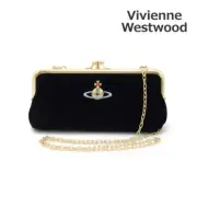 Vivienne Westwood Shoulder Bag 52020044-W00BX-N405 FRAME PURSE CHAIN Women Black