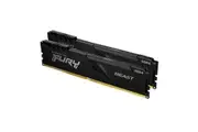Kingston 16GB (2x8GB) KF432C16BBK2/16 Fury Beast 3200MHz DDR4 RAM - Black