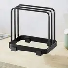 Nordic Layered Cutting Board Rack Dish Drying Shelf for Kitchen