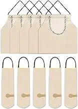 Hanging Mesh Produce Bags Reusable Mesh Storage Bags for Onions Garlic Potatoes Vegetables Perfect for Farmers Market and Grocery Storage Easy Access Hanging Design (10 Pack)