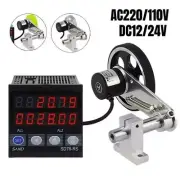 Digital Display Wheel Length Speed Measure Counter Tool Kits With Encoder New