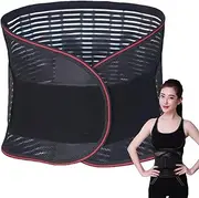 Jeruytgh Back Brace for Running - Protective Belt Running Fitness Waist Protector | Ergonomic Waist Trainer Brace, Sports Girdles Band for Boxing, Weightlifting, Climbing
