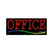 NEW "OFFICE" UNDERLINE 27x11 SOLID & ANIMATED LED SIGN w/CUSTOM OPTIONS 20851