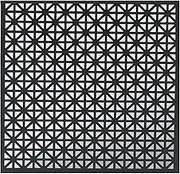 56006 .020-Inch Thick 1-Feet by 2-Feet Union Jack Aluminum Sheet, Black