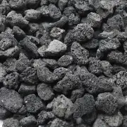 3/8" to 3/4" Natural Stones Lava Rock Granules for Gas Fire Pit | Fireplace | Ga