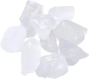 Anneome Quartz Rough Stones for Healing Meditation Jewelry Making Natural Irregular Stones Unique Fountain Rocks for Home Decor and Spiritual Practices
