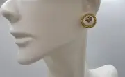 Tory Burch Natalie Domed Earrings