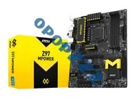 在飛比找露天拍賣優惠-庫存新品 MSI 微星Z97 MPOWER 1150 主板 