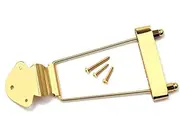 SWOOMEY 6 String Guitar Bridge Tailpiece Jazz Guitar Tailpiece Tuning Acoustic Files Golden