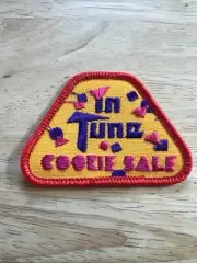 :Girl Scout Patch Badge - In Tune Cookie Sale