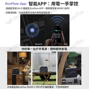 【EcoFlow】RIVER 2 PRO 戶外儲能電源 EFR620 移動電源 戶外電源 停電應急 輕量 露營 悠遊戶外