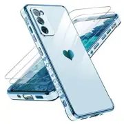 for S20 Fe Case Samsung Galaxy S20 Fe Case with Screen Protector Sierra Blue