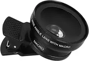 in-1 Mobile Phone Camera Lens Wide Angle Macro Universal Clip-on for Travel