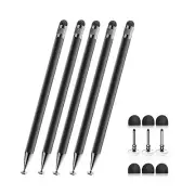 Bopomofo Stylus (5 Pcs),2-in-1 Stylus Pen for Touchscreen, High Precision and...