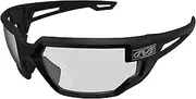 Mechanix Wear: Vision Type-X Safety Glasses with Advanced Anti Fog, Scratch Resistant, Black Frame, Protective Eyewear, Lightweight Glasses, Ventilated Temples, For